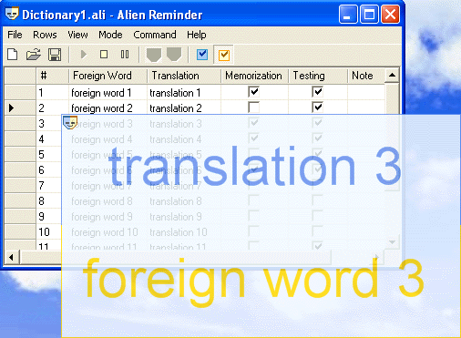 Alien Reminder Screenshot